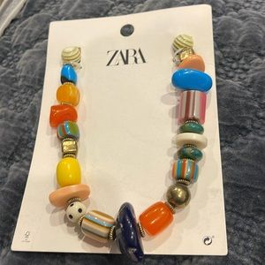 NWT Zara beaded necklace